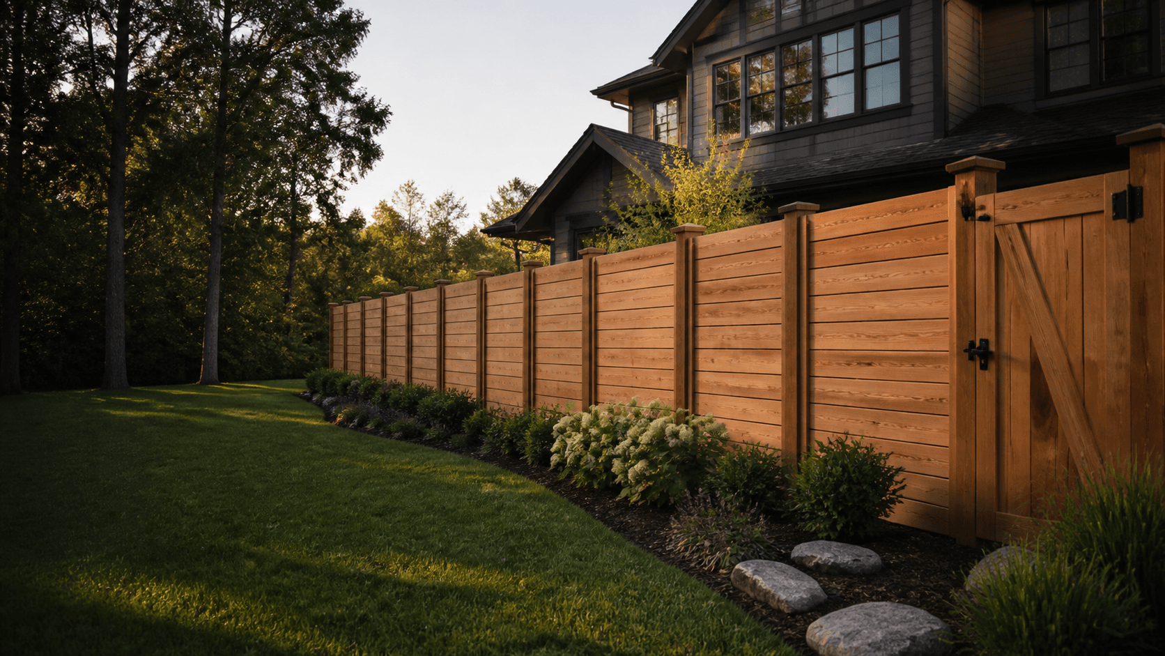 Fence Company completed by Prairie Line Fence Co.