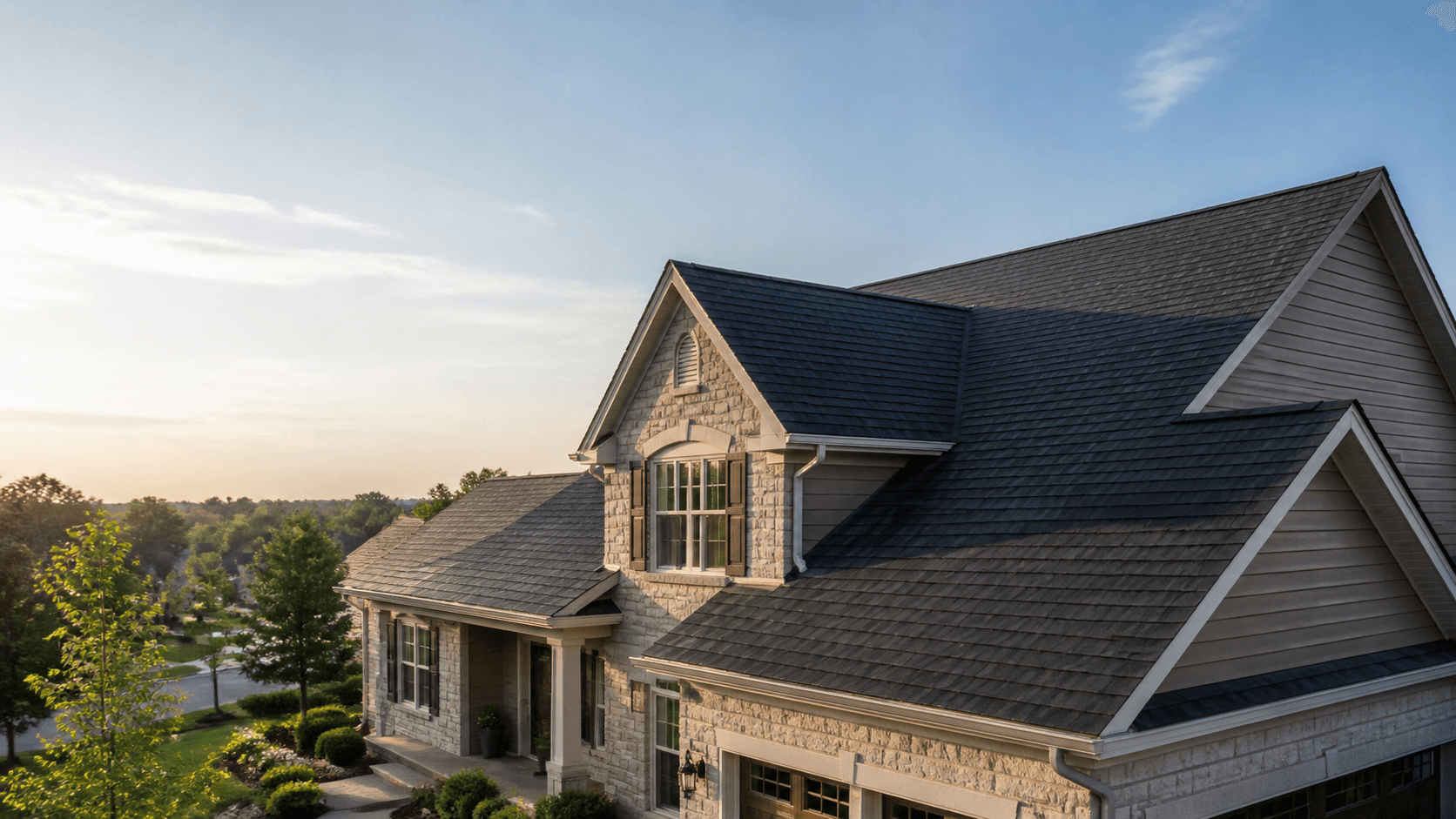 Roofing Contractor completed by Northmark Roofing Co.